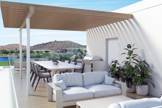 Half vrijstaande villa’s met uitzicht op de golfbaan in Monforte del Cid