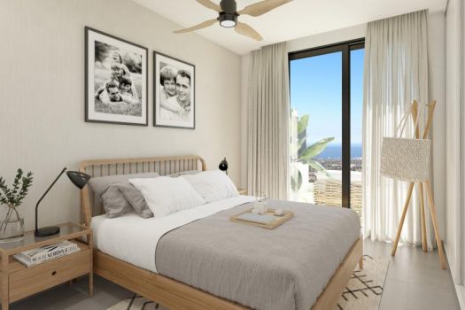 Vrijstaande villa’s in Polop met uitzicht op zee en de bergen